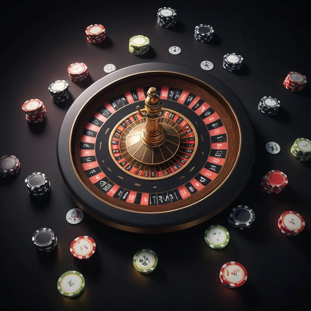 Mobile device showing responsive casino game interface